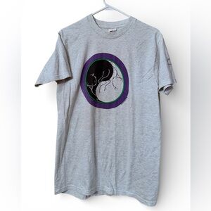 Vintage 1995 Ying Yang cat kitty graphic T-shirt Austin Cotton